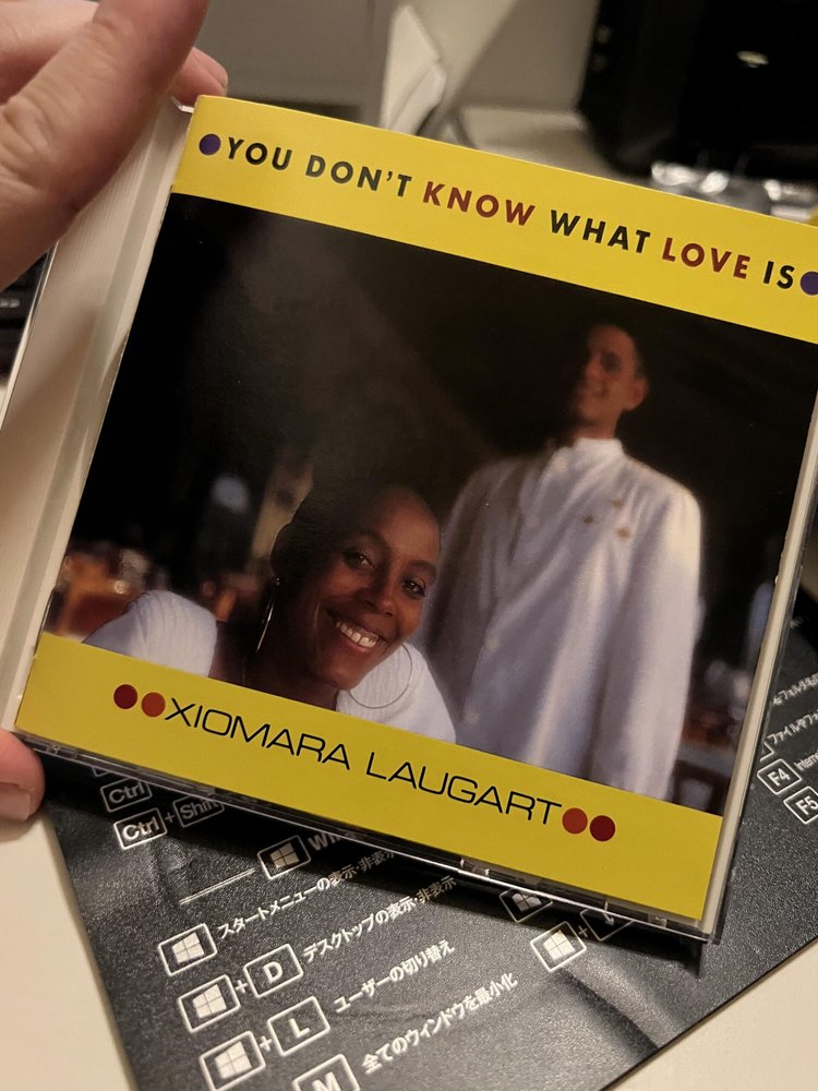 La portada del CD “You Don’t Know What Love Is” de Xiomara Laugart.